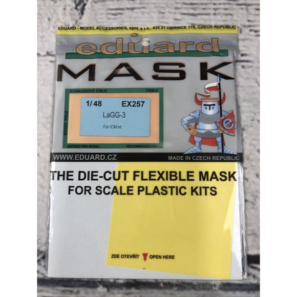EDEX257 1:48 Eduard Mask LaGG-3 (ICM kit) #EX257 Model Plane - Picture 1 of 2